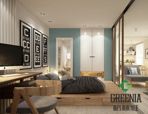 木飾面板裝修案例圖 木飾面板裝修案例圖