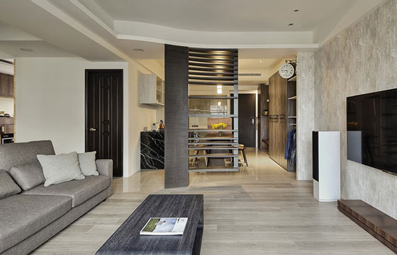 木紋防火飾面板裝修效果 木紋防火飾面板裝修效果